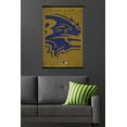 thumbnail image 5 of NFL Baltimore Ravens - Logo 25 Wall Poster with Magnetic Frame, 22.375" x 34", 5 of 5