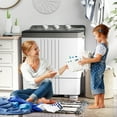 thumbnail image 4 of Costway Twin Tub Portable Washing Machine with Drain Pump Timer Control Dorm & RV's Gray, 4 of 10
