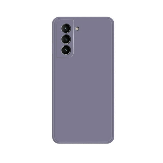 PANDACO Étui en Coquille Souple Gris Lavande Mat pour Samsung Galaxy S21 FE