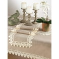 thumbnail image 2 of Fennco Styles Venetto Lace Trimmed Elegant Tablecloth, 2 of 8
