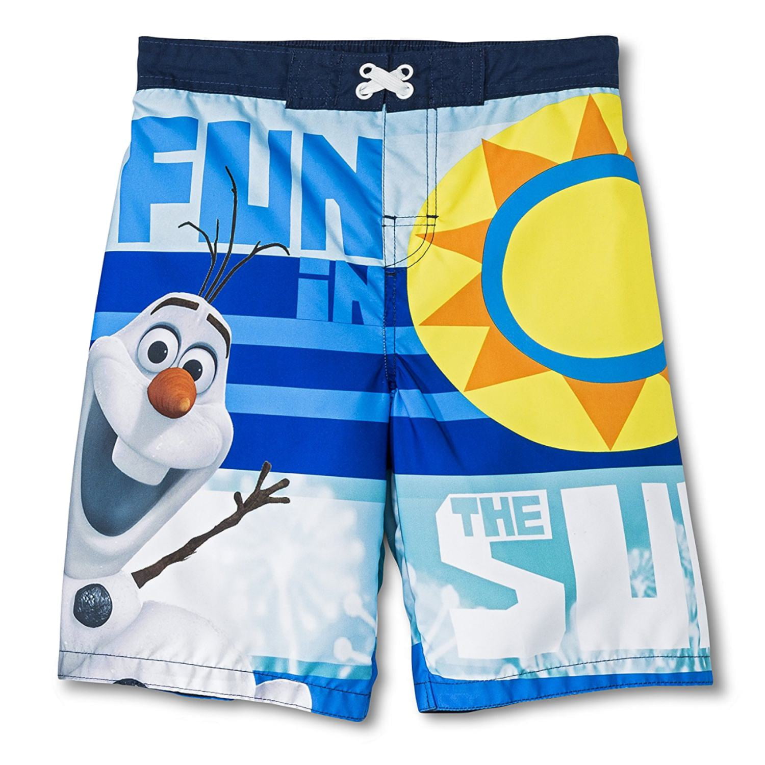 Disney Disney Frozen Boys Fun In The Sun Olaf Swim Trunks
