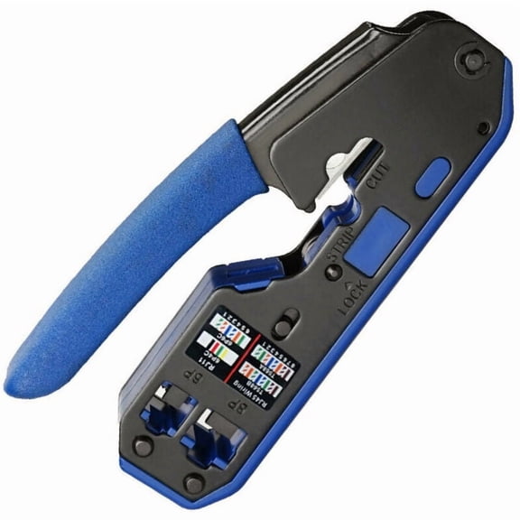 Professional RJ45 Crimping Tool RJ45 Cat 7 Crimping Tool with Cat6 RJ45 Plug and RJ45 Connector