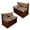 Aztec Cow Cartoon, variant on Chririnla RV Couch Covers Boho Floral Camper Couch Cover Polka Dot Loveseat Sofa Furniture Protector for RV Camper Travel Trailer Must Haves (2 Backrest Cover & 2 Bench Cover)