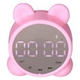 thumbnail image 1 of Reloj Despertador con Altavoz Bluetooth Bling Bling P1 Rosa, 1 of 12