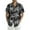Black, variant on Yiaimeir Men's Short Sleeve Tropical Leaf Print Button-Down Shirt Casual Hawaiian Beachwear for Summer Parties,Size M-3XL