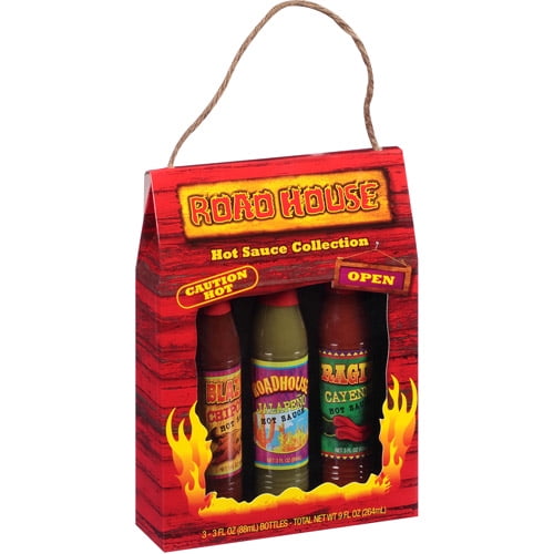 Road House Hot Sauce 3Pack Holiday Gift Set