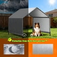 thumbnail image 3 of Refugio de sombra para perros Nidouillet 122x122x100 cm impermeable, 3 of 8