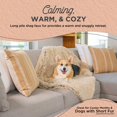 thumbnail image 2 of Manta para perros Best Friends de Sheri Calming Shag Taupe, 2 of 7