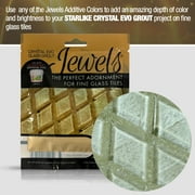 The Tile Doctor Crystal Glass Grout Jewels Agate - Glass Expoy Grout Glitter Additive for Tile, Backspalsh, Pool, Kitchen, Bathroom 5.5 lbs