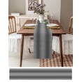thumbnail image 4 of Table Runner 72 Inches Long for Kitchen Dining, Grey Ombre Dresser Scarf Farmhouse, Dining Table Decorations for Wedding/Parties, Farmhouse Gray Gradient Modern Art 16 x 72 In, 4 of 9