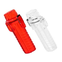 LABSERRON Lighter Case Cover Holder Clear 2Pcs