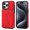 Red, variant on Compatible with iPhone 15 Pro max Wallet Case for Women Crossbody Phone Case PU Leather Zipper Handbag Wrist Strap Cover Credit Card Holder,for Apple 15 Pro,Cell Phone Cases