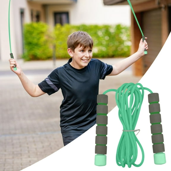 Jump Rope for Kids Knot-Proof Kids Jumping Rope Lightweight Non-Slip Grip Workout String for Beginner Fitness Home Boy Girl Gym Training comfy