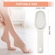 thumbnail image 4 of Archivo de pies Unique Bargains Raspador de pies de acero inoxidable Herramienta removedora de callos para el cuidado de los pies 8.66" Blanco, 4 of 7