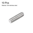 thumbnail image 2 of Unique Bargains M8 x 30mm Acier Inoxydable 304 Tige Entièrement Filetée Filetage Droit 10 Pack, 2 of 4