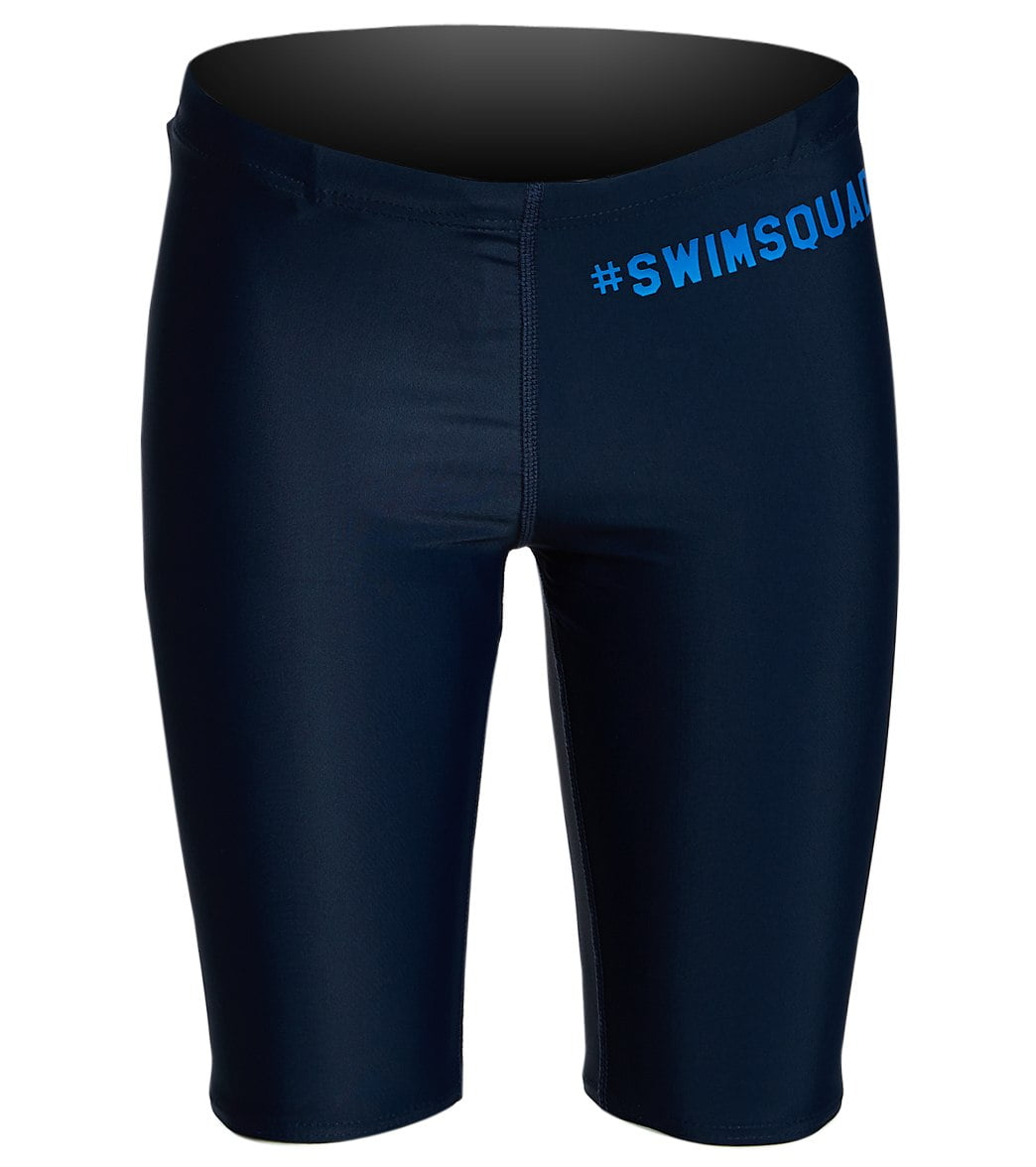 iSwim Hashtag Swim Squad Jammer Swimsuit Youth (2228) Navy 24Y
