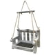 thumbnail image 2 of Comedero Para Pájaros Columpio Colgante Comedero Para Pájaros Silla De Madera Forma Columpio Comedero Para Pájaros Para Alféizar De Ventana Árbol Guardurnaity PT002366-02, 2 of 6