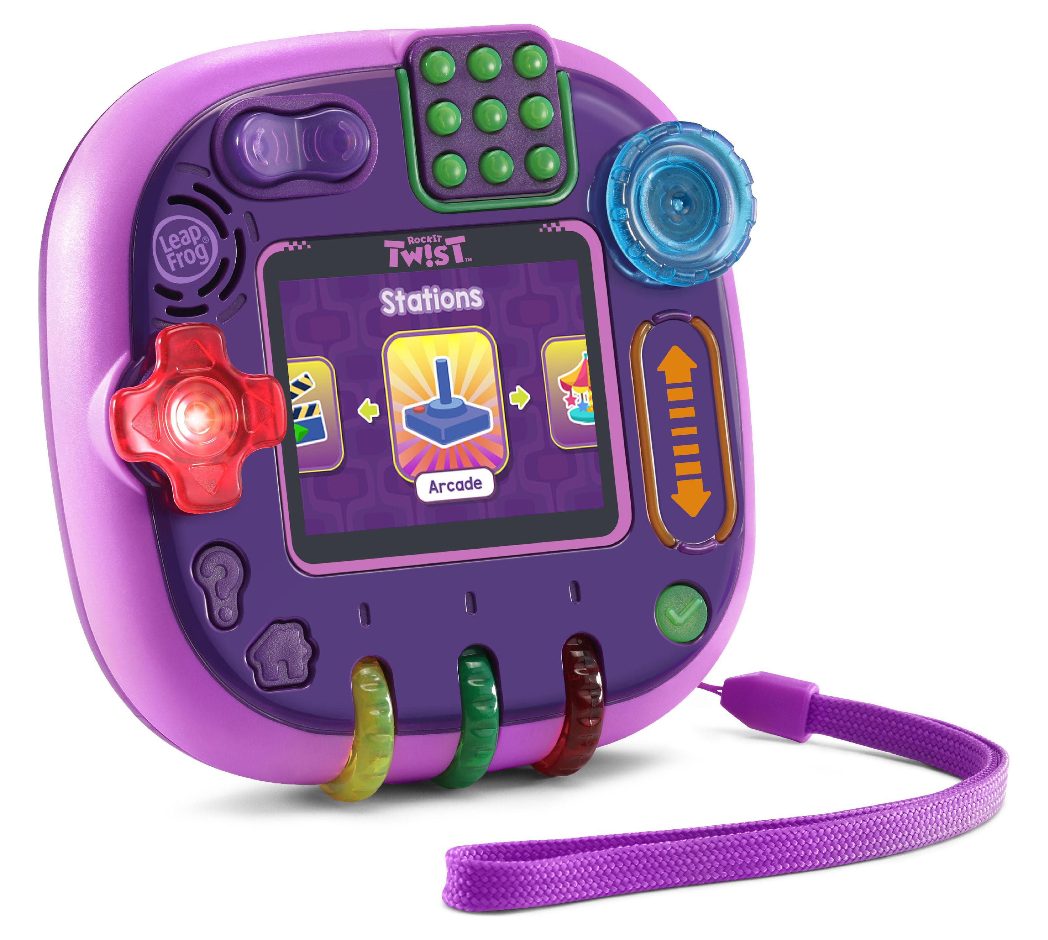 LeapFrog RockIt Twist Handheld Learning Game System, Purple - image 3 of 18