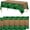 2, variant on PETGLE 2 Pack Hawaii Luau Grass Tablecloth 54 x 108 Inches Waterproof Plastic Hawaiian Brown Grass Table Skirt with Raffia Libiscus Flowers Table Cover for Summer Tropical Party Decorations