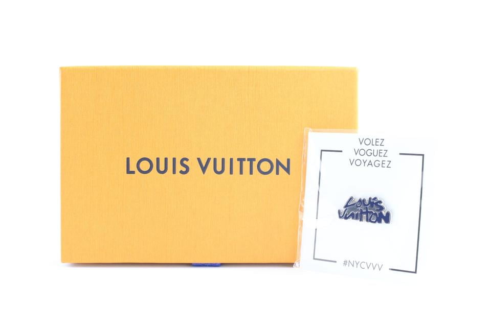 Louis Vuitton Name Plaque Pin Brooch Lapel Volez, Voguez, Voyagez 13LR0627  - Walmart.com