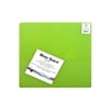 Magnetic Glass Board Square 15x15" Lime