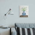thumbnail image 2 of Stupell Industries Tulip Bouquet in Blue Ceramic Vase White Floral Design Canvas Wall Art Design by Cindy Jacobs, 16" x 20", 2 of 6
