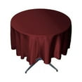 thumbnail image 5 of LA Linen Bridal Satin Round Tablecloth, 5 of 7