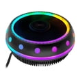 thumbnail image 2 of Radiador De Computadora De Escritorio, Luz Colorida, Enfriador De Cpu, Disipación De Calor, Ventilador De Aluminio De Alta Eficiencia, Ventilador Led Rgb Silencioso Scienceny EL009202-00, 2 of 5