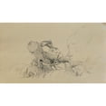 thumbnail image 2 of Johann Peter Krafft 14x10 Gold Ornate Wood Frame and Double Matted Museum Art Print Titled - Root Work, Fallen Tree, 2 of 4