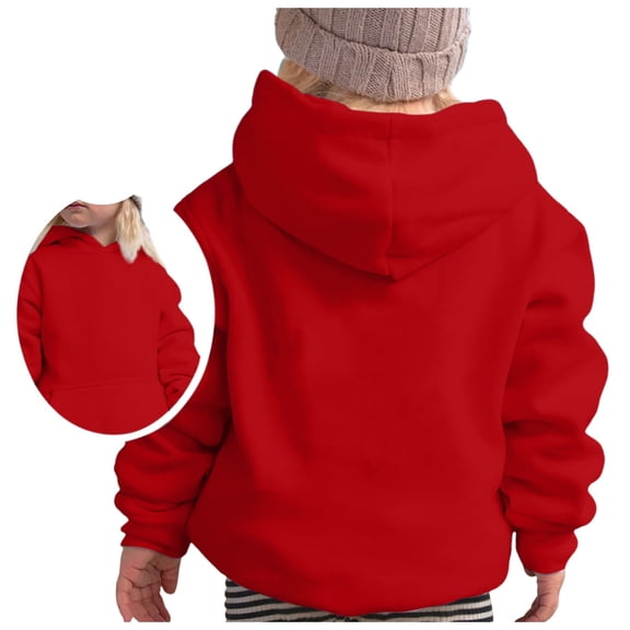 Children Kids Boys and Girls Sweatshirts Custom DIY Print Casual Loose Cute Long Sleeve Sports Hoodie
