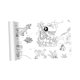 thumbnail image 3 of Póster para colorear Graffiti Paper Gifts 30x300cm Pintura DIY Art Paper Roll Sticky para Marker Painting, Oil, Birthday Party, Kids Toddlers , dinosaurio Macarena Rollo de papel para colorear, 3 of 8