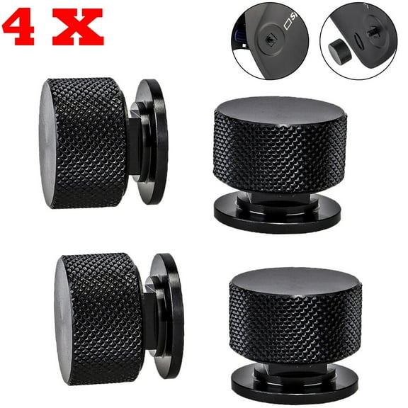 4PCS Pipeliner Welding Helmet Fasteners Black Aluminum Welding Helmets