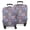 Purple Ethnic Geometric, variant on Purple and Teal Paisley and Floral Pattern Luggage Cover Fashion Suitcase Cover Baggage Covers Fit 25-28 Inch Luggage (Go Travel)