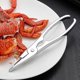 thumbnail image 4 of Juego de 3 uds de acero inoxidable para comer cangrejo, herramientas para cortar mariscos, pinzas para cangrejo, pinza para cangrejo, 11 Feliz Sencillez, 4 of 5