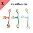 thumbnail image 2 of KaWaii Baby Snappi Fasteners  3 Pack, Safe Pin Alternative for Cloth Use  Fits Newborns to Toddlers, Prefold & Flatfold Compatible, 2 of 4