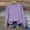 Purple#81, variant on Under10 Yteetum Women's Crewneck Sweatshirts Oversize Loose Fitting Hoodless Sweatshirts Tops Womens Casual Solid Round Neck Lightweight Comfort Long Sleeve Sweatshirts Outerwear Fall Clothing