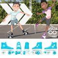 thumbnail image 4 of Crazy Skates Rolla Roller Skates for Boys and Girls - Sneaker-Style Kids Quad Skates - Available in 4 colors, 4 of 5