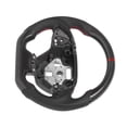 thumbnail image 3 of Steering Wheel Nappa Steering Wheel Carbon Fiber Steering Wheel Flat Bottom Steering Wheel Custom Carbon Fiber Steering Wheel Nappa Perforated Leather Fit For  Camaro 2016-2021, 3 of 8