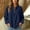 Navy, variant on BUIGTTKLOP Womens Sweatshirts Half Zip Pullover Tops Long Sleeve Shirts Fall Winter Clothing