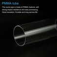 thumbnail image 4 of Acrylic Pipe Clear Rigid Round Tube 96mm ID 100mm OD 10" for Lamps and Lanterns, Water Cooling System, 4 of 6