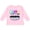 AD-Pink, variant on Inktastic I'm Just Here for the Sweets with Spun Sugar Candy Boys or Girls Long Sleeve Toddler T-Shirt
