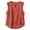 czb# Brick Red19, variant on Women'S Summer Tank Top Sleeveless V-Neck Solid Color Button Down Loose Fit Comfortable Fashionable Shirts Breathable Trendy Basic Cute Layering Tunic Blouses Dailywear,Brick Red,XXL