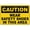 Warning Sign 2, variant on Wear Safety Shoes In This Area - 8"x12" Aluminum Tin Warning Sign, Home Outdoor Garden, Industrial, Workshop