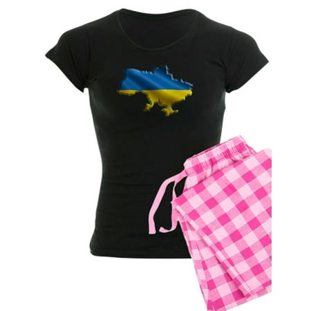 

CafePress - Ukraine Pride Love Ukrainian Flag Pajamas - Women s Dark Pajamas