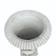 thumbnail image 5 of Alena Outdoor Light Weight Concrete Chalice Garden Urn Planter, Antique White, 5 of 6