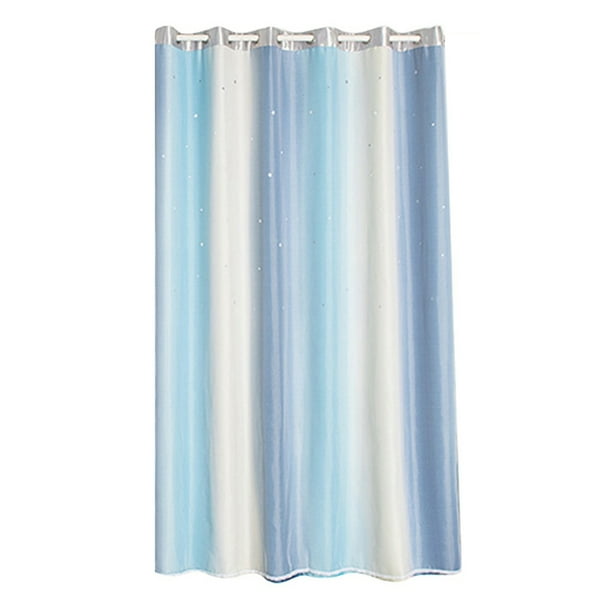Cortina, cortina hueca de doble capa para sala de estar, decoración de cortina impulsada por el rendimiento Jadeshay A