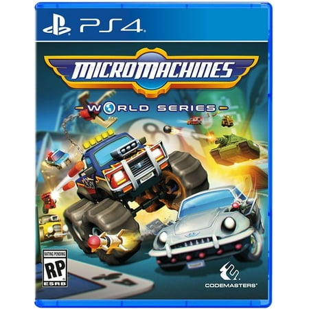 Codemasters Micro Machines World Series, Square Enix, PlayStation 4, (Best World Series Games)