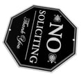 thumbnail image 4 of No Solicitation Sign Soliciting Trespassing Thank You Reflective, 4 of 8