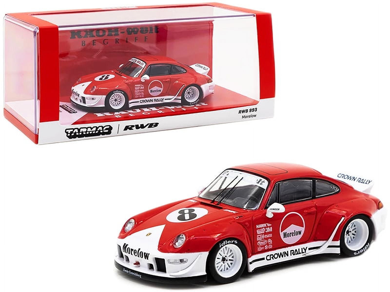 RWB 993 #3 Motul Red and White with METAL OIL CAN RAUH-Welt