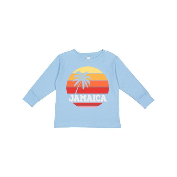 Inktastic Jamaica Vacation Trip Boys or Girls Long Sleeve Toddler T-Shirt